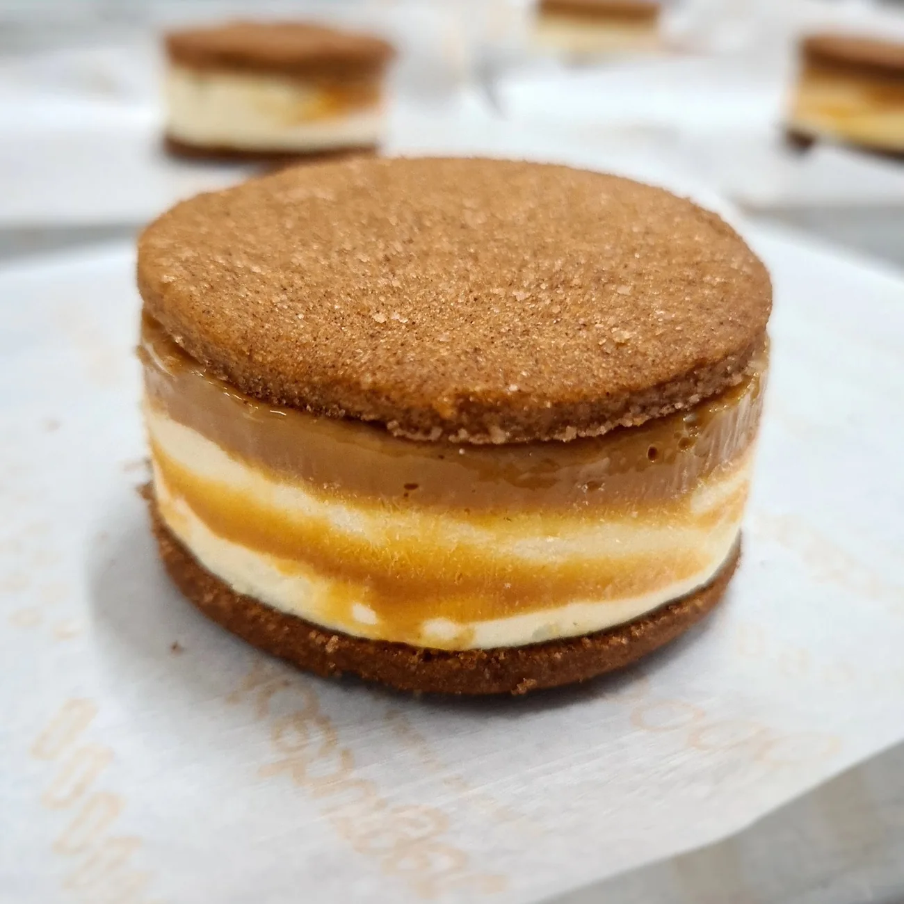 Iceburger de doce de leite